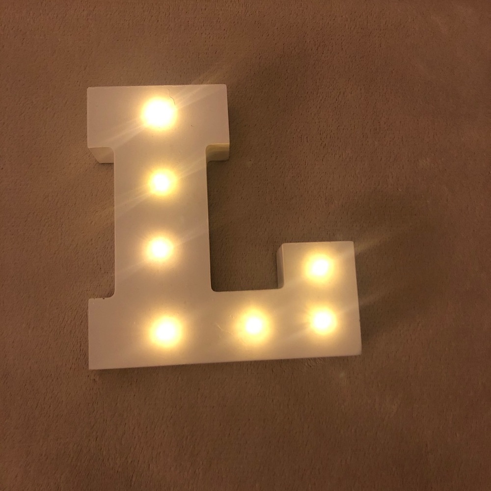 Light up Letter L